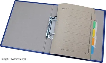 KING JIM NO. 2475GXA 40冊セット A4-S グレー キングファイル スーパードッチ<脱・着>イージー 2475GXA